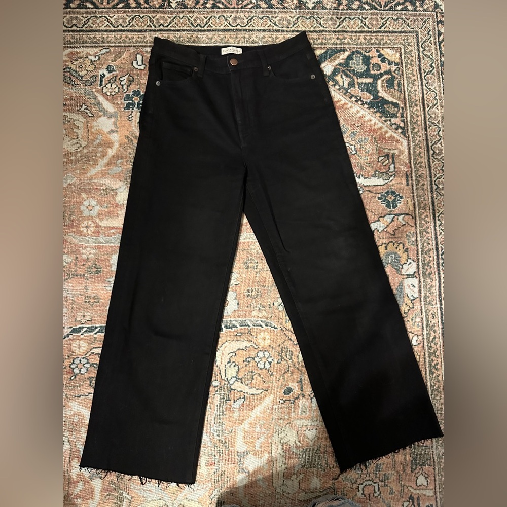 Oliver Logan Aberdeen High Rise Crop Black Jeans 27